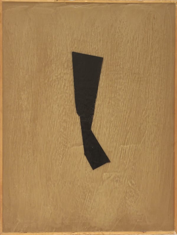 Paolo Cotani Senza Titolo 1994 Melted and pigmented wax on board 82 × 62 × 2 cm