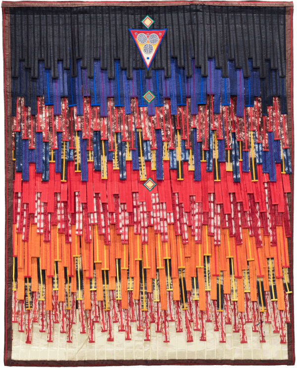 Abdoulaye Konaté, Triangles et motif Cameroun, 2023