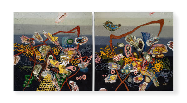 Rangga Aputra, After Rain (diptych), 2023