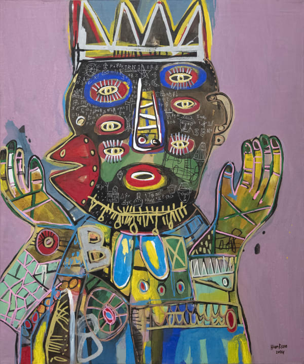 Hako Hankson , The masks of initiation, 2024
