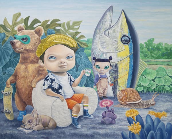 Riki Antoni, Source of smile , 2024