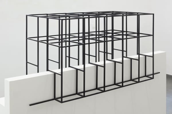 Joël Andrianomearisoa Maison Imaginaire 2020 Geometric structure installation 54 × 90 × 49,5 cm, 15 kg