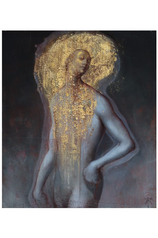 Agostino Arrivabene, L'uomo blu, 2022