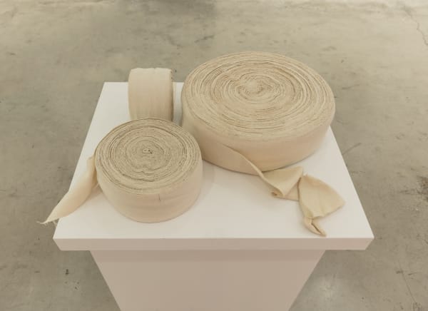 Joël Andrianomearisoa Vertigo 2022 Cotton 70 × 60 × 15 cm