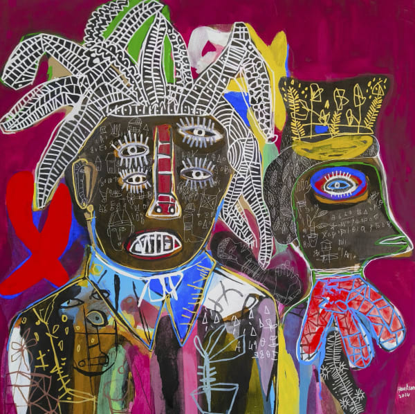 Hako Hankson , The invisible eyes, 2024