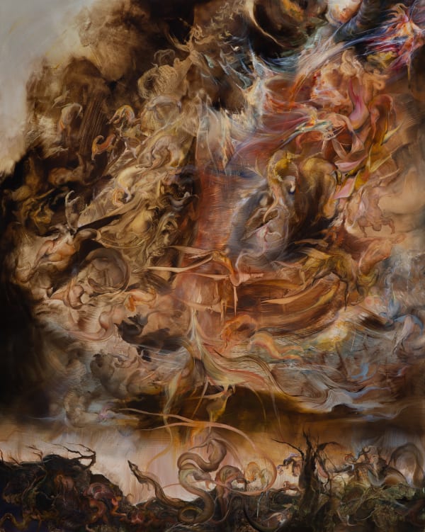 Ruben Pang , Threads Through the Ceiling, 2025