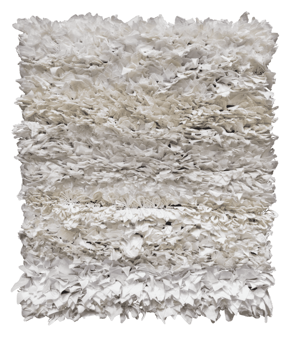 Joël Andrianomearisoa , Étude en blanc III, 2017