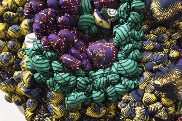 Samuel Nnorom on view at Primo Marella Gallery Lugano