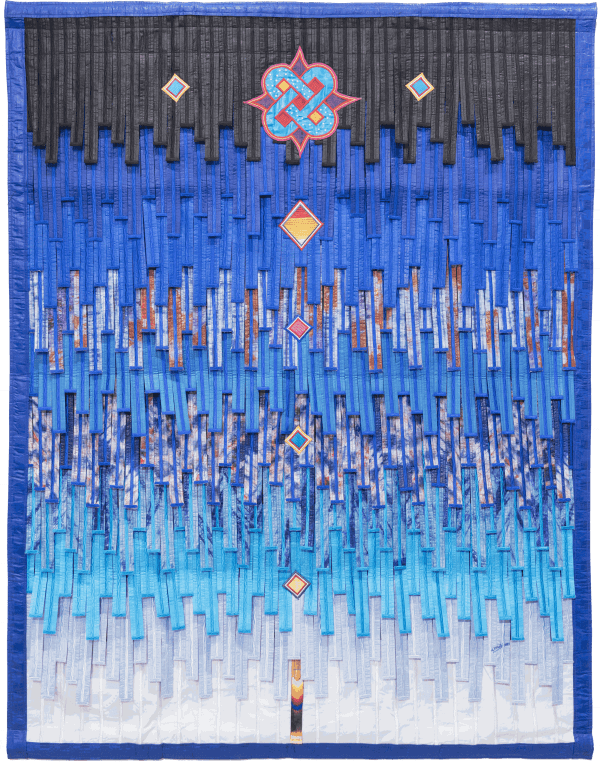 Abdoulaye Konaté Motif Nigeria 2023 Textile 193 × 150 cm