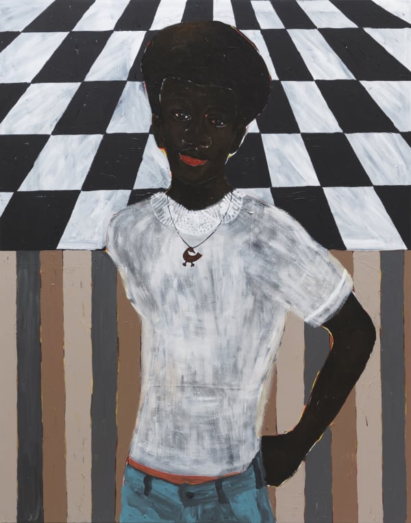 Godwin Champs Namuyimba Boy Crush 2023 Acrylic on canvas 134 × 108 cm