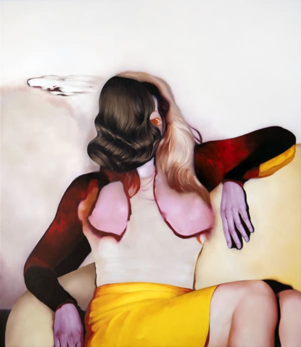 He Wei The bitter sweet 2023 Oil on Canvas 150 × 130 cm