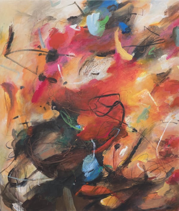 Refijon Calm 2022 Acrylic on canvas 170 × 145 cm