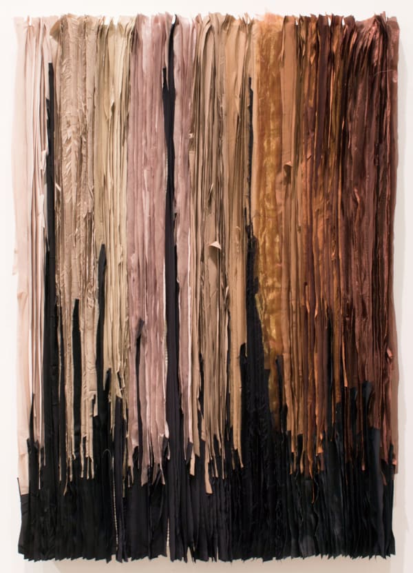 Joël Andrianomearisoa Les Herbes Folles du Vieux Logis 2022 Textile 130 × 90 cm