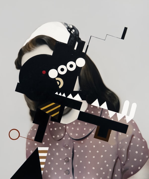He Wei Bismuth selenide 2022 Oil on canvas 120 × 100 cm