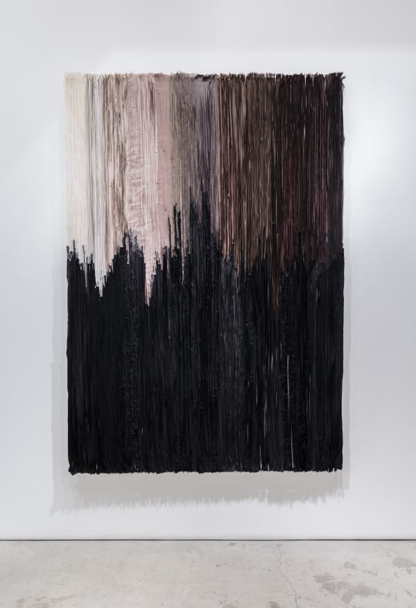 Joël Andrianomearisoa Les Herbes Folles du Vieux Logis 2022 Textile 260 × 180 cm