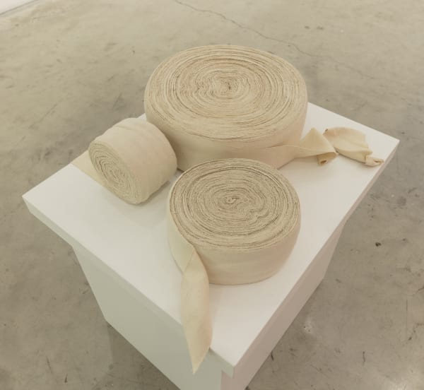 Joël Andrianomearisoa Vertigo 2022 Cotton 70 × 60 × 15 cm