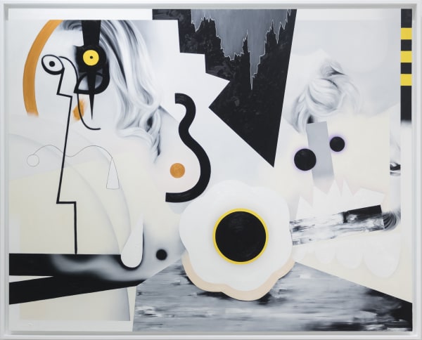 He Wei Only love can hurt like this 2019 Oil on canvas 160 x 200 cm