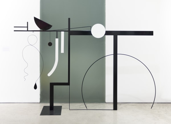 He Wei We talk crap, so what 2019 Spray paint and varnish on iron 200 × 300 × 8 cm