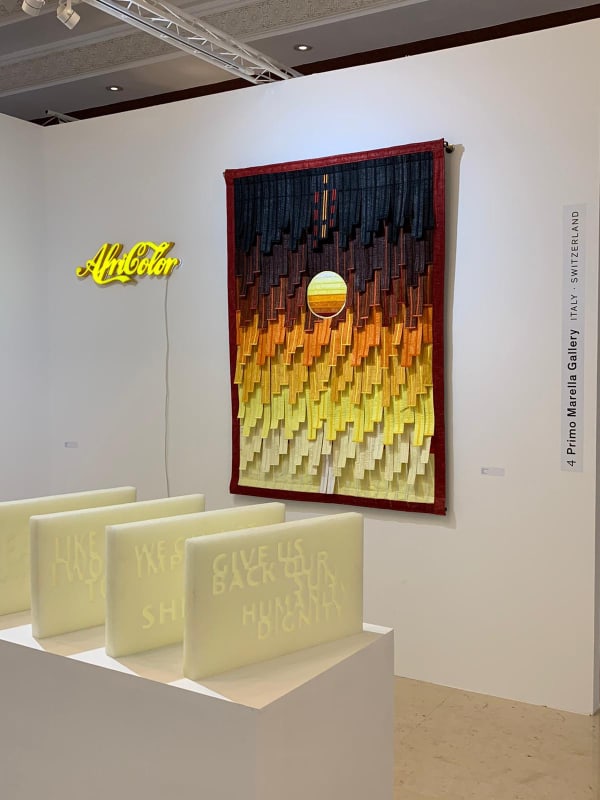 Primo Marella Gallery Booth | 1:54 Contemporary African Art Fair - Marrakech 2020