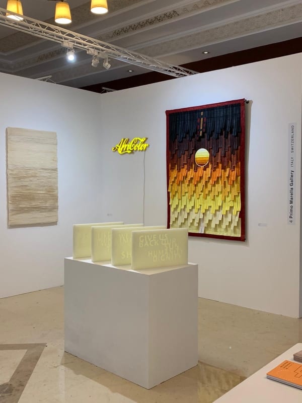 Primo Marella Gallery Booth | 1:54 Contemporary African Art Fair - Marrakech 2020