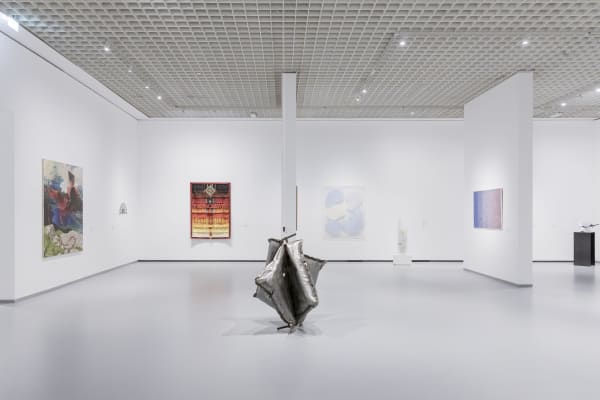 Abdoulaye Konaté Le cerf-volant et l'enfance 2018 Textile 174 x 124 cm Exhibited at GAM - Galleria Civica d’Arte Moderna e Contemporanea, Torino.