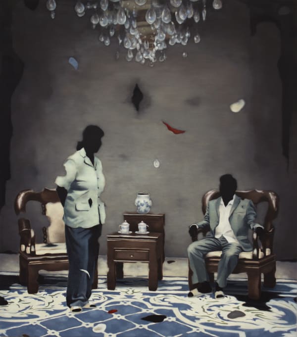 Nguyen Thai Tuan Interior 15. 2020 Oil on canvas 170 x 150 cm
