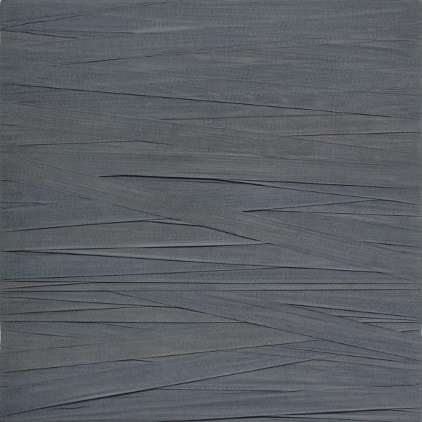 Paolo Cotani Bende 1976 Acrilico e bende elastiche 100 × 100 cm
