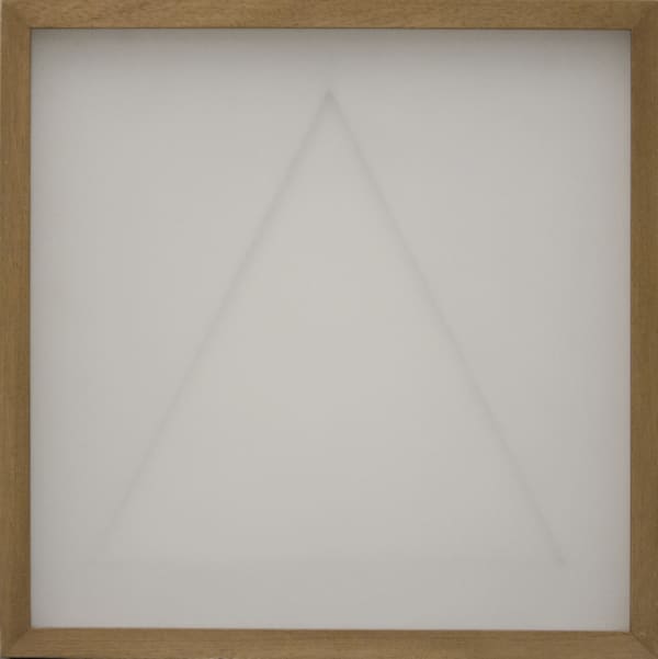 Elio Marchegiani, Plexiglass (triangolo), 1964, Tecnica mista, 60 × 60 cm