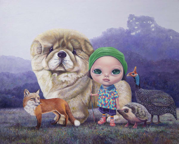 Riki Antoni La Voyage 2024 Oil on canvas 160 × 198,5 cm