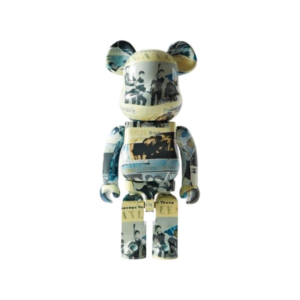 BE@RBRICK - van gogh, self portrait with grey felt hat, 1000% , 2021