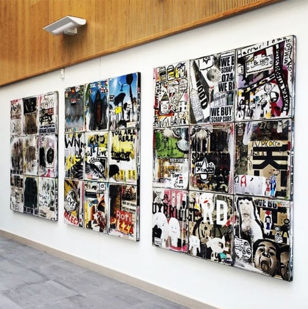 Installation shot at the Collaborative Care Centre, White City