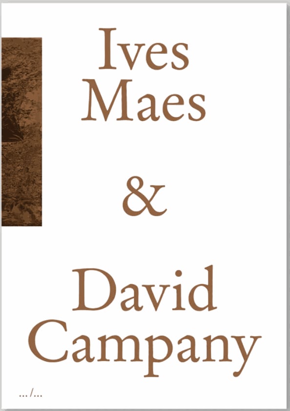 Book presentation 'Ives Maes & David Campay in Conversation' at the gallery