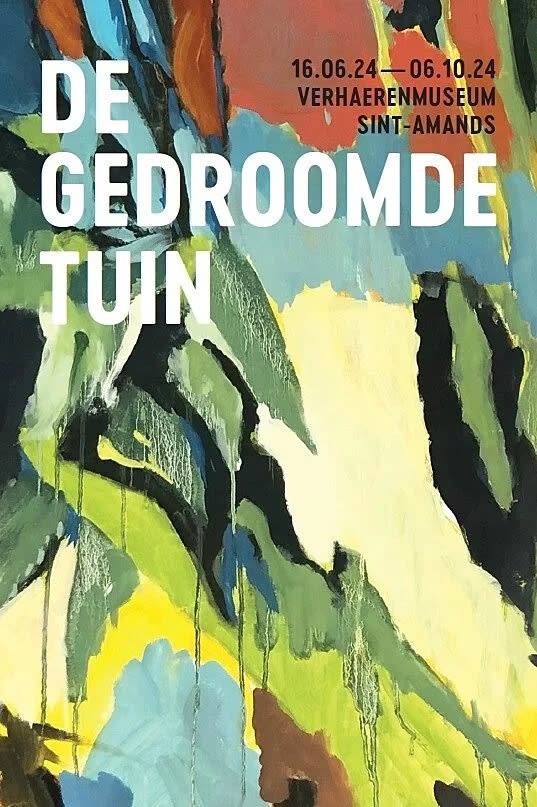 'Blumen' drawings by Bernd Lohaus in Emiel Verhaeren Museum