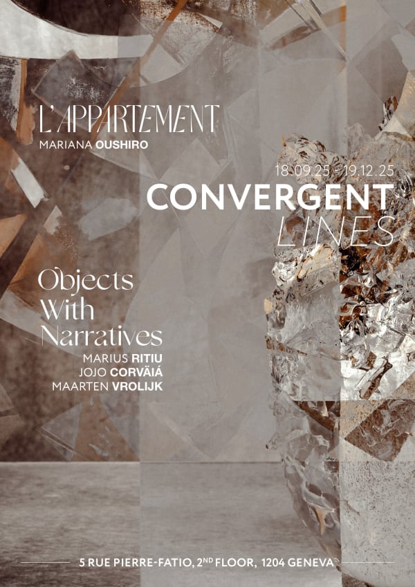 L’Appartement Gallery presents “Convergent Lines”