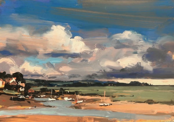 Summer day study, North Norfolk, 2020