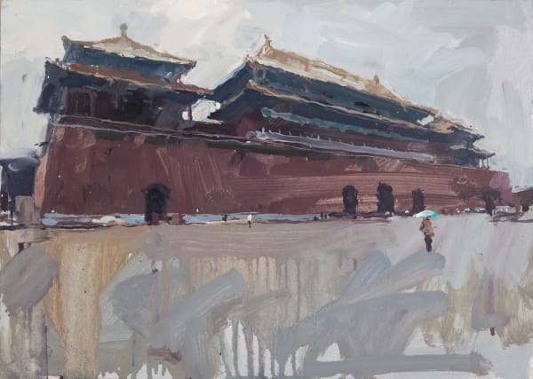 Wumen gate, north side, Forbidden City, Beijing, China, 2014