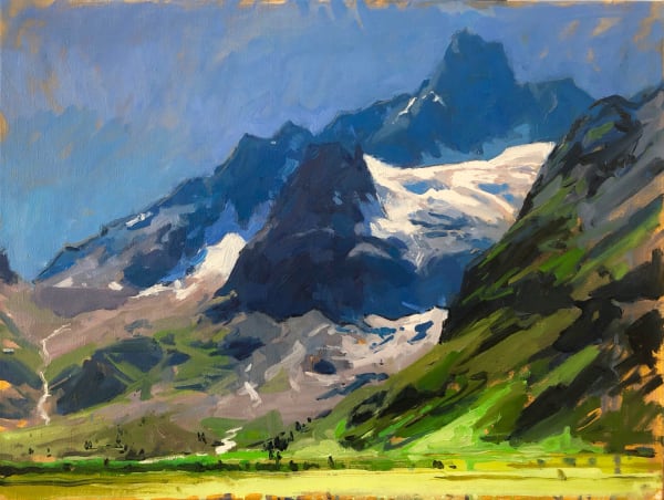 Aig. de Glaciers, landscape, 2023