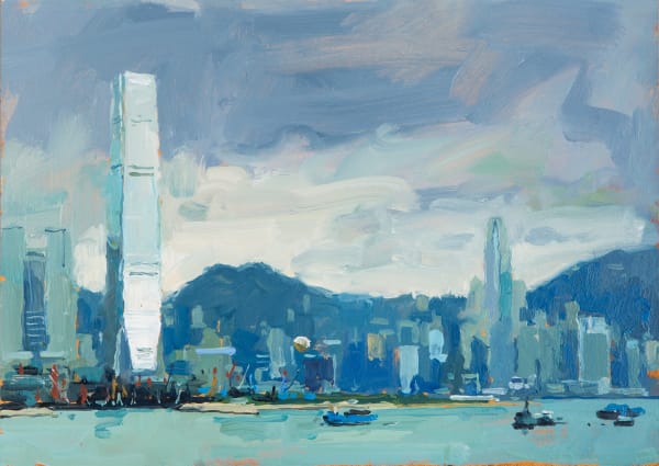 Light on International Commerce Centre, Hong Kong, China , 2014