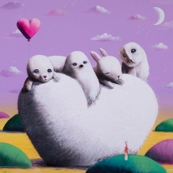 Yeaji LEE, Purple Love, 2022