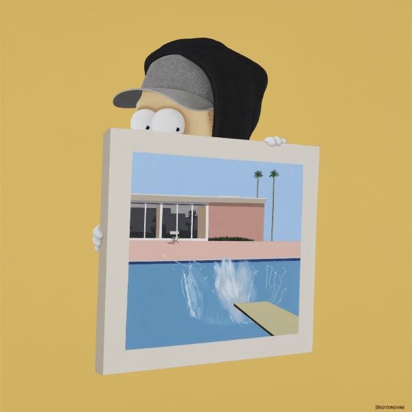 Brad DONOVAN, Yeah, I Have A Hockney, 2024