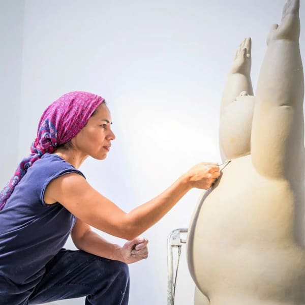 A Moment of Human Tenderness: How Mariela Garibay Creates Her Signature Sculptures, Diving Deeper into Mariela Garibay's Artistic Process