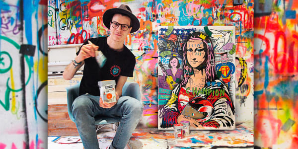 The World of Jisbar: Where Street Art Meets Pop Icons, Transforming Art History with a Contemporary Twist
