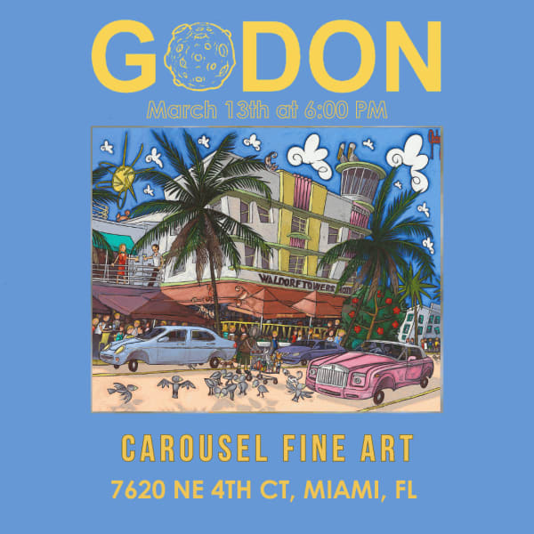 Alain Godon Miami Exhibition
