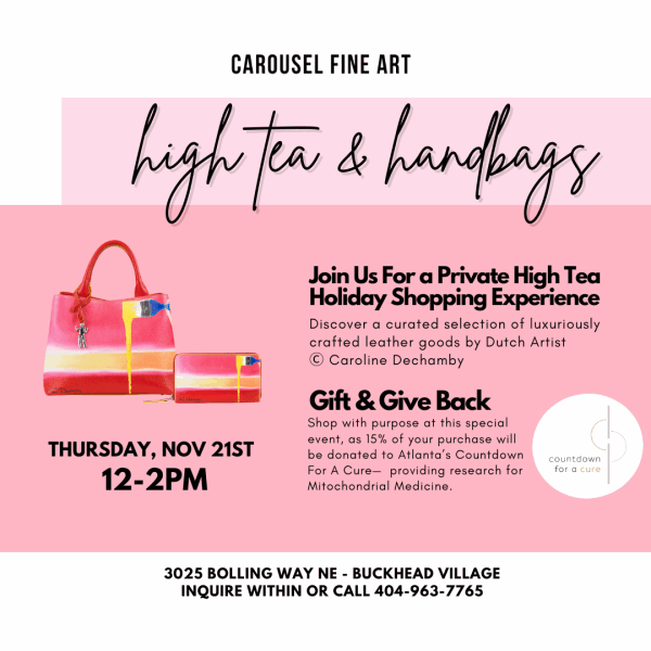 High Tea & Handbags