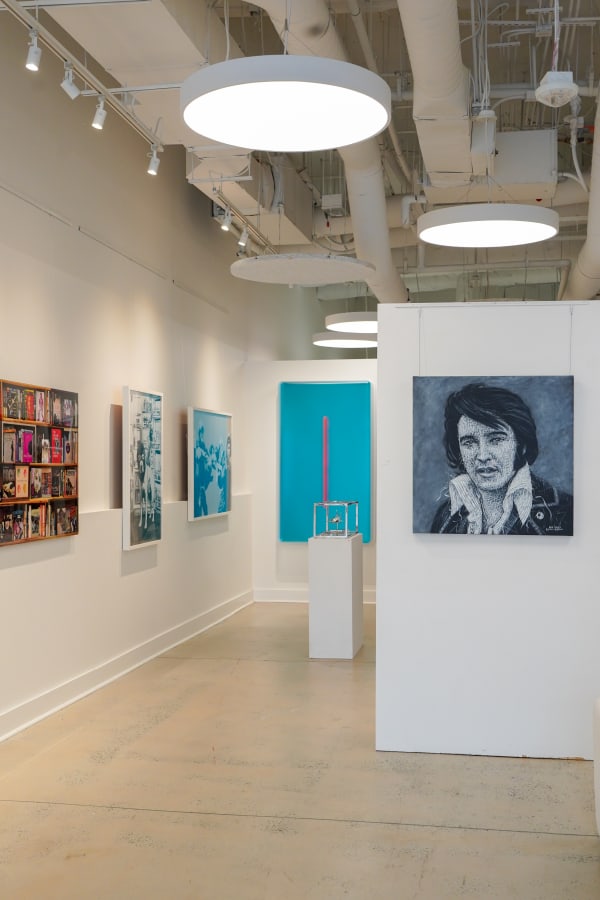 Best contemporary art gallery in Buckhead Village, Atlanta featuring curated modern paintings and sculptures