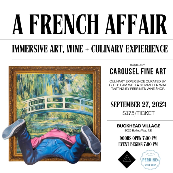 Immersive Art, Wine and Culinary Expierience, A French Affair