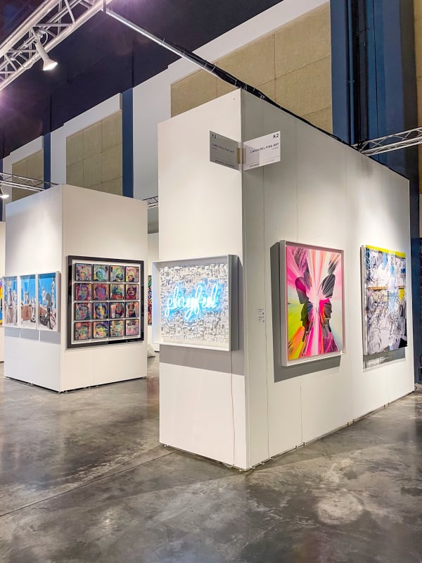 Carousel Fine Art's gallery both at the Palm Beach Modern and Contemporary art fair, 2022.
