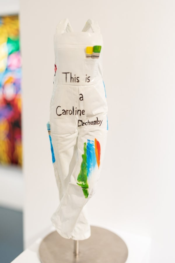 Sculpture by Caroline Dechamby in Carousel Fine Art's Miami gallery space during the Grand Opening.