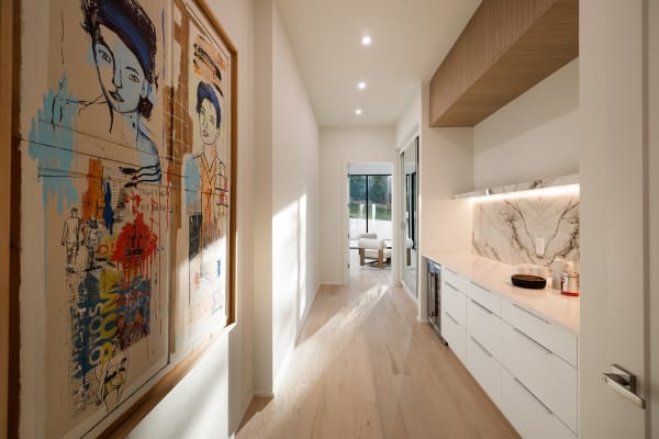 Interior of a luxury modern home in Atlanta, GA.