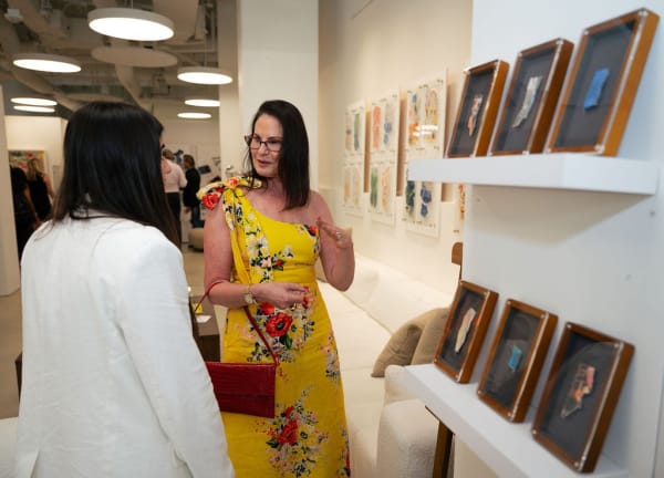 Art Exhibition, "If These Walls Could Talk," hosted by Carousel Fine Art, Atlanta art gallery in collaboration with Orphaned Starfish Foundation and artist Justin Garcia.